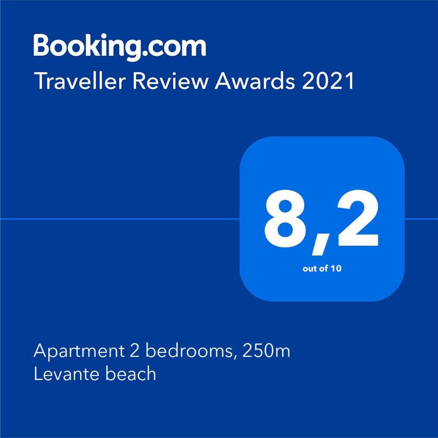 Apartment 2 bedrooms, 250m Levante beach Benidorm Esterno foto