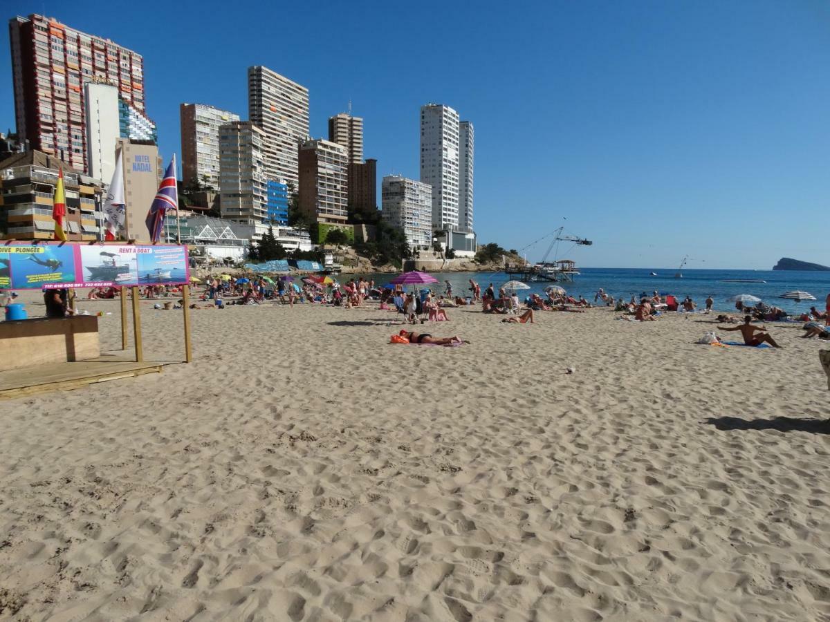 Apartment 2 bedrooms, 250m Levante beach Benidorm Esterno foto