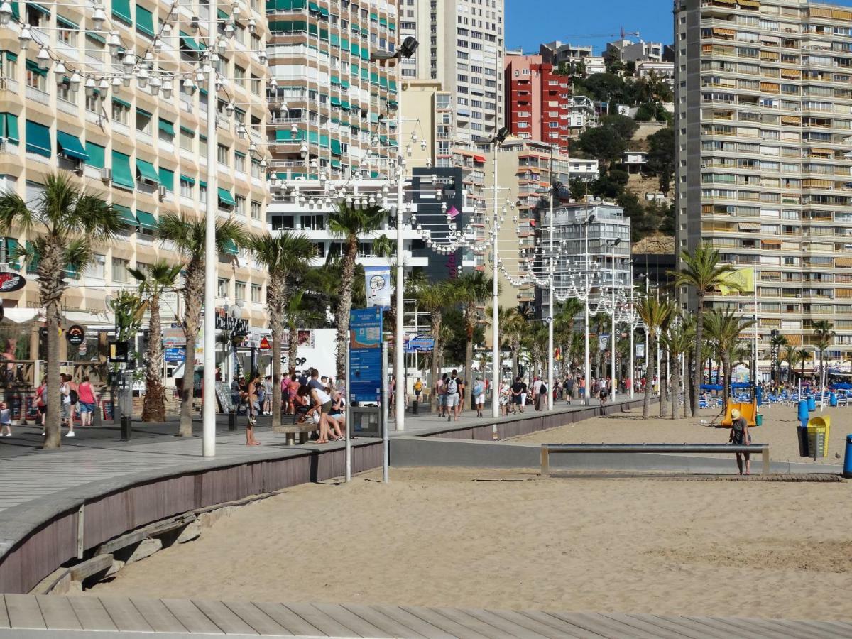 Apartment 2 bedrooms, 250m Levante beach Benidorm Esterno foto